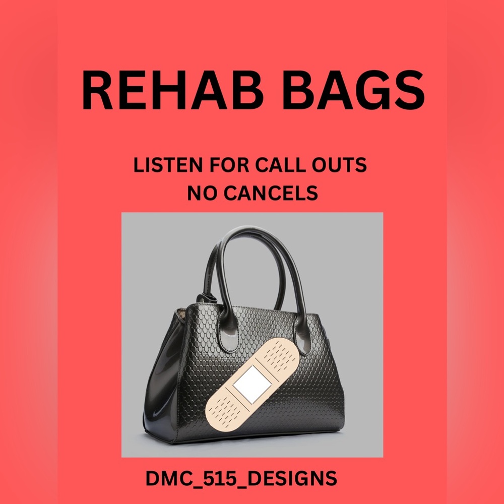 LIVE SHOW UNLISTED ITEMS FOR REHAB BAGS